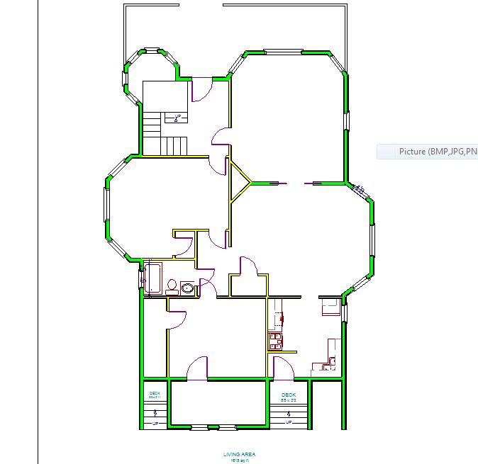 509 West Clark Downsstairs Floorplan