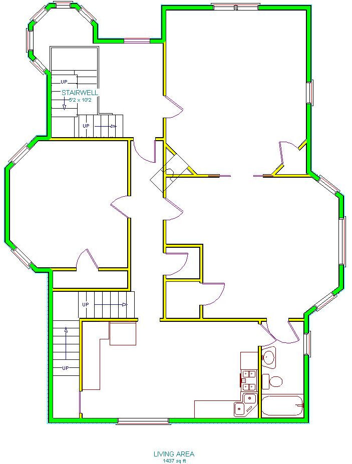 509 W University Up Floorplan
