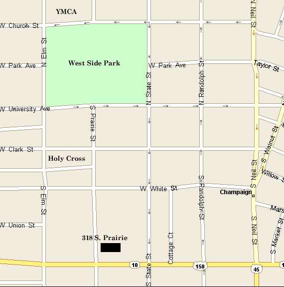 318 S Prairie Map